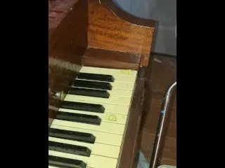 Angry Roommate Pisses on Piano