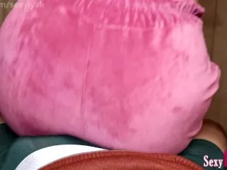 Velour Pants Lap Dance - Hot Ass Job