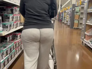 Giant Booty Wedgie Stuck at Walmart