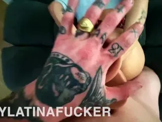 Massive Dick Latina DP - TINYLATINAFUCKER