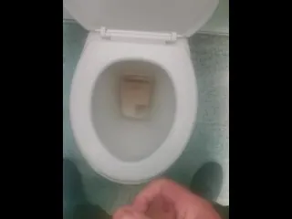 Public Toilet Caught Jerking Off