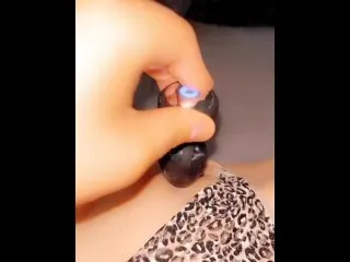 Hard Fit - My New Toy in Tight Pussy