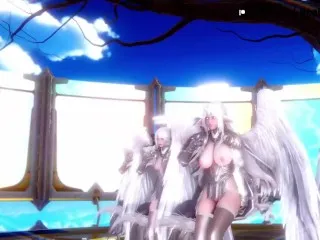 [LoL MMD Illit] Magnetic Strip Ver. (Lulusa, Gwen, Soraka, Xayah, Ahri)