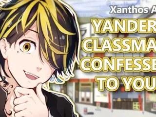 Confessing Yandere Classmate (ASMR, Shy VA, Netflix)