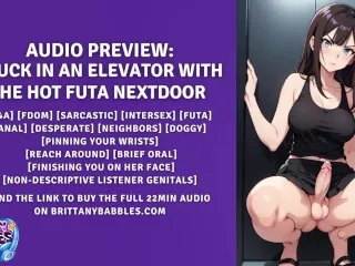 Hot Neighbor Futa Elevator Trapped - Audio Teaser