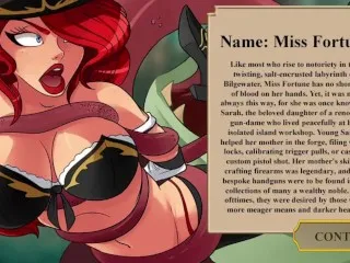 Lux, Miss Fortune & Nidalee - League of Legends XXX Porn Parody