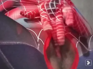 Spidergirl Masturbation Comforter