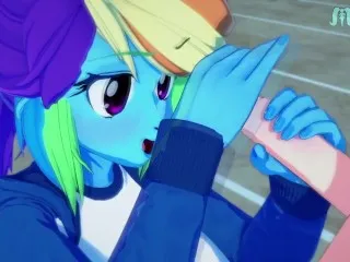 Rainbow Dash Handjob - MagicalMysticVA - Messy Finish