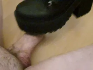 Heavy Boots Ballbusting & Cock Trampling