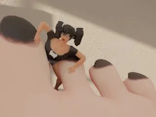 Val's Giantess Toe Crush POV - Old Patreon Exclusive