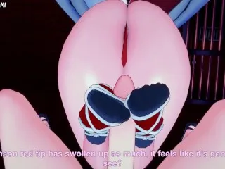 King of Fighters - Mai Shiranui's Intense Footjob POV Hentai