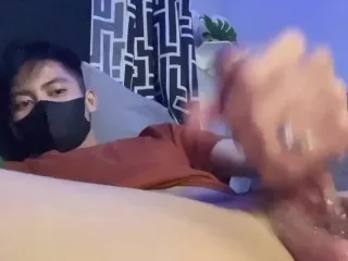 Big Dick Jerkoff Cums Hard