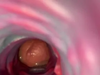 ASMR Fleshlight Cums Inside