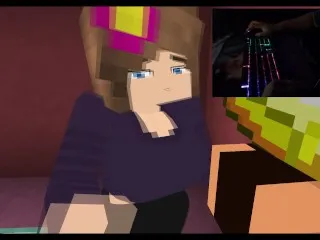 Morning Minecraft Orgy with Jenny Sex Mod