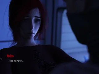 Redhead Gets Hardcore Wall Fuck by Big Cock - Projekt Passion [Gaming]