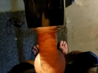 Hardcore POV Flashlight Cumshot