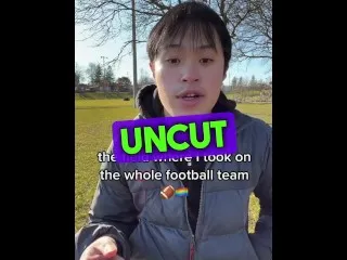 Football Team Rampage with Asian Pornstar