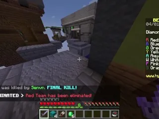 Minecraft BedWar Porn Battle