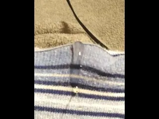 Underwear Soaked in Pre-Cum