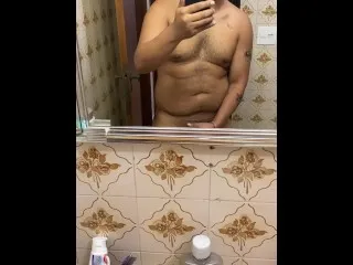 Bored & Horny Latino Boy Shows Off Hard Penis