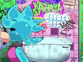 Slime Slams Gloryholes Hard