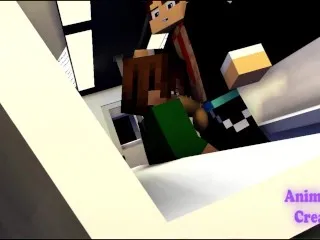 Metro Gay Pornstar's Hardcore Minecraft Scene