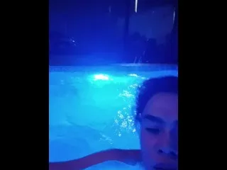 Intense Poolside Orgy Party
