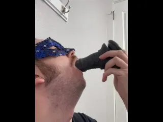 Deepthroat Cock Dildo Debut
