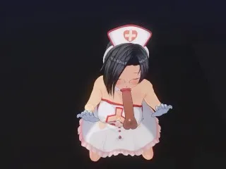 Hardcore 3D Hentai Nurse Blowjob Scene