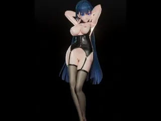 Mei Black Hentai Dance Mix, Honkai Impact Raiden MMD 3D