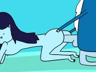 Marceline, Vampire QUEEN, FUCKS Ice King - XXX Adventure Time Parody