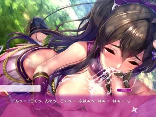 Wild Ninja Hentai: Sumire-chan's Outdoor Tit Boost (Fela Scene)