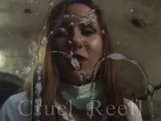 CRUEL REELL Faces Hardcore Spitting Action