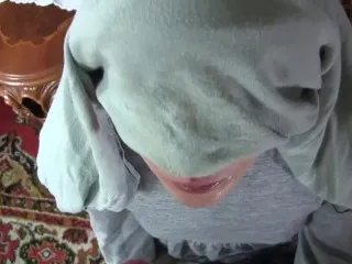 CFNM POV Burqa Face fuck & Cumplay - HD Porn