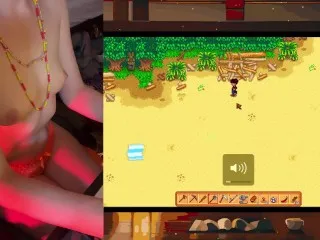 Stardew Valley ASMR Porn Scene 🌳 Relaxing Gaming Orgy