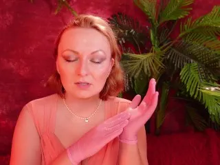 Medical Glove ASMR Tease: Arya Grander Sounds & Snaps