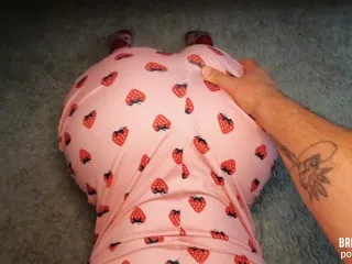 Strawberry PJs BJ - Intense Blowjob Scene