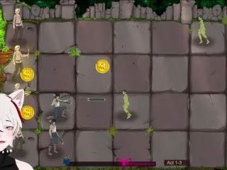 Monster Girl Assault - Part 1 PvZ Hardcore Action