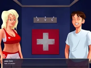Teen Nurse Big Tits, Huge Ass - Hardcore Anal Gloryhole Blowjob