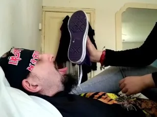 Foot Fetish: Licking Soles Deeply