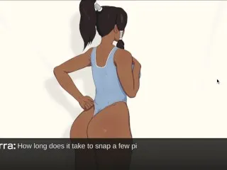 Korra Swimsuit Cum Filled Shoot Part 1