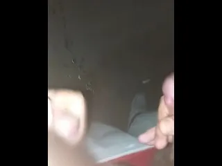 Exciting Cumshot Underpass