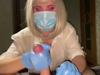 Hot Nurse Gives Intense Medical Massage (NSFW)