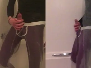 Golden Shower Solo: Pisses Herself Out of Horniness