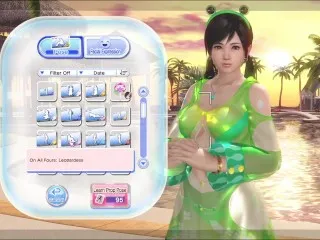 Kokoro's Hot Rainy Scene in Dead or Alive Xtreme - Sizzling Fanservice