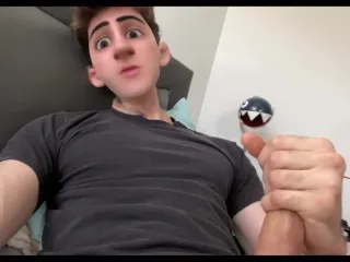 Anime Boy Blows Load on Face