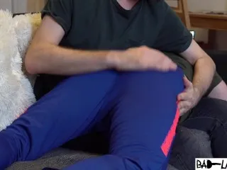 Spanking & Hardcore Fucking of Bubble Butt Daddy