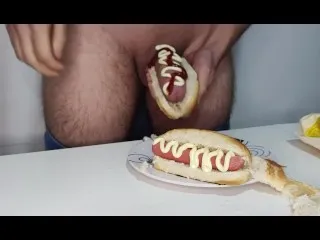 Hot Dogs - Sensual Foodplay & Dick Topping #3