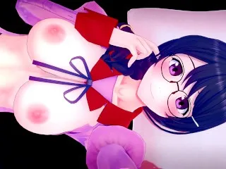 Tsubasa Hanekawa's Erotic Hentai Bake Monogatari Scene