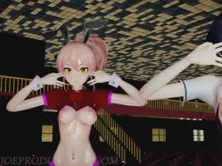 MMD R18: Mika X Kanade, Alien Sex with Lee Suhyun - 1232